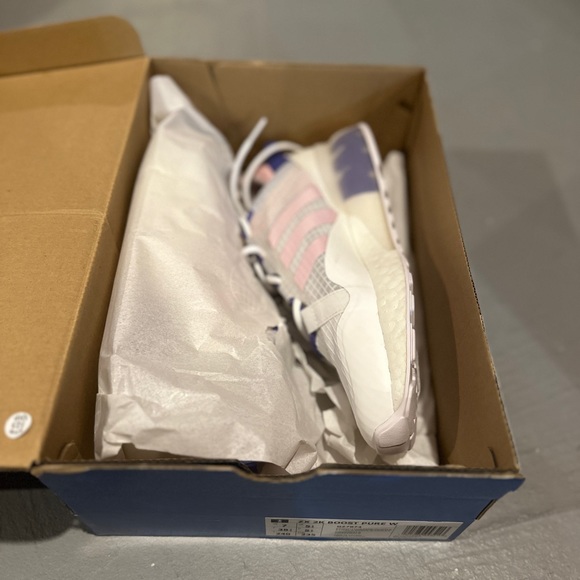 Women’s Adidas ZX 2K Boost Pure W Runners
Brand new - Picture 4 of 6